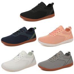 2024 No brand casual shoes men women white pink black blue dark yellow mens soft breathable sneakers