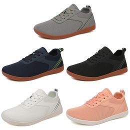 New No Brand Casual Shoes Men Women White Pink Black Blue Gray Mens Soft Sports Breathable Sneakers