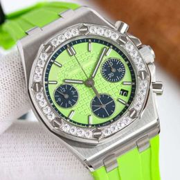 watches watchbox watches high quality diamond ap luxury luxury mens watch Mens chronograph watches mechanicalaps menwatch 2C97 superclone swiss auto maps ori