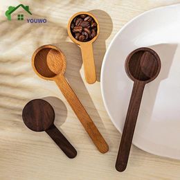 Coffee Scoops 8/10g Wooden Spoons Tea Measuring Scoop For Ground Beans Sugar Spice Measure Spoon Soup Cooking Mixing Stirrer