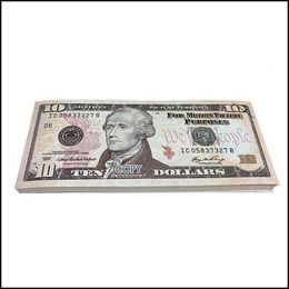 Party Other Festive Supplies Children Gift Usa Dollars Party Supplies Prop Money Movie Banknote Paper Novelty Toys 10 20 50 100 Doll0828