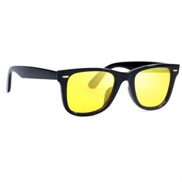 LVIOE d Night Vision Driving Glasses for Men Women Trendy Yellow Lenses Glasses Anti LN8012