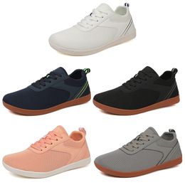 Casual No Shoes Brand Men 2024 Women White Pink Black Blue Grey Mens Soft Sports Breathable Sneakers 437 27 s