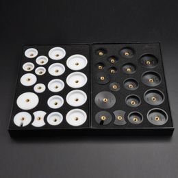 Repair Tools & Kits Heavy Duty 18PCS Watch Press Dies Set Round Extra-Deep Curved Crystal Back Pressing For Watchmakers3055