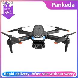 Drones Newest V8 Mini Drone 4K HD Dual Camera 50x zoom Optical Flow Position Aerial Photography Obstacle Avoidance Foldable Quadcopter YQ240201