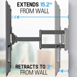 Camcorders Wall Mount Swivel And Tilt T-Bracket With Articulating Arm Made/Sold