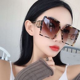 new square sunglasses female models ins net red the same paragraph box female tide wholesale Multi-style glasses full frame Mixed Color Adumbral 2175-3138 lunette 24