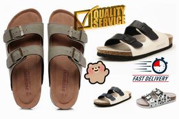 2024 Designer Women Men Sports Sandals Cartoon Outdoor Leather Slippers High Quality Beach Casual Shoes