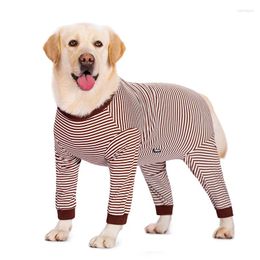 Dog Apparel Large Clothing Jumpsuit Pyjamas Big Clothes Sleepwear Samoyed Husky Labrador Golden Retriever Costume Outfit Dropshiping