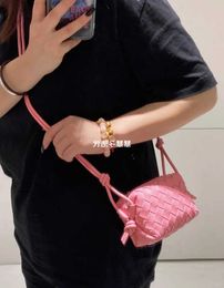 Designer Tote Bag Abottegas BVneta Mini Jodie Candy Candy Loop Woven Box Bag Camera Bag Cross Mini Women's Bag