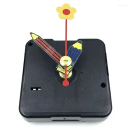 Wall Clocks 1 Set Black Silent Quartz Clock Movement Mechanism DIY Kit Battery Powered Hand Tool