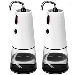 Liquid Soap Dispenser 2PCS Automatic Foaming Touchless Infrared Motion Sensor Hand For Bathroom Kitchen School Office