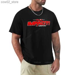 Men's T-Shirts Updated TNA Impact Shirt T-Shirt sweat shirts aesthetic clothes man clothes men clothing summer black t-shirt men tees Q240201