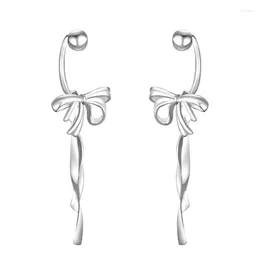 Stud Earrings Elegant Bowknot Ornament Trendy Women's Fashion Ear Studs Accessories 4XBF