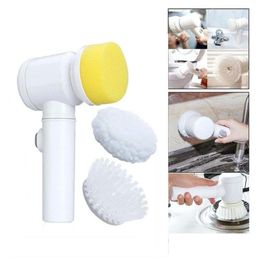 Cleaning Brushes Mtifunctional Handheld Cordless Electric Cleaning Brush Household Kitchen Dishwashing Drop Delivery Home Garden House Dhvko