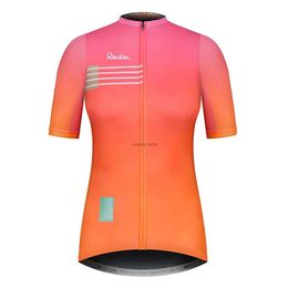 Men's T-ShirtsTeam Cycling Jersey for Women SummerRace Clothing Outdoor Riding Bike UniformH2421