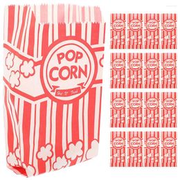 Take Out Containers Grease Resistant Popcorn Holder Packaging Bag Gift Bags Bulk Movie Night Decorations