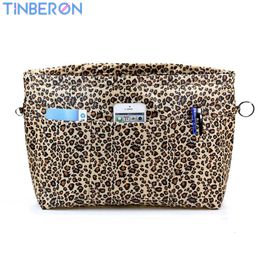 TINBERON Women Bag Liner Double Thickened Oxford Cloth Cosmetic Bag Insert Handbag Liner Organizer Women Storage Bag Tidy Travel 240122