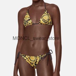 Women's Swimwear 2 Pieces Swimsuit Bikini Luxury Print Women Push Up Monokini Bathing Suit Bodysuit Beach Wear Female H2421