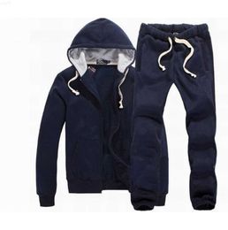 Men's Tracksuits Mens Designer Tracksuit Football Small Horse Sets Track Suit Mens Men Zipper Jackets Sportswear Sweat Gym Suits Long Sleeved Thickening Sports 5LT3
