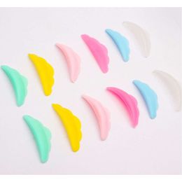 Brushes Candy Colour Mint Blue Pink Perm Lifting Eye Lashes Tool Protection Soft Silicon Pad for Eyelash Extension Makeup