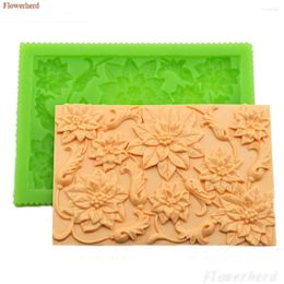 Baking Moulds Kinds Of Patterns Vine Lace Flower And Leaves Fondant Cake Silicone Mold Decorating Tools Chocolate Candy Sugar Craft