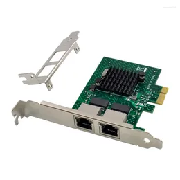 Gigabit Ethernet Network Card Dual Port Server Adapter Compatible With WOL PXE VLAN