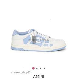 Amiiris 2024 Sneaker Bone Designer Shoe Haze Mens Skel Baby Shoes Black Chunky Top Blue Low Pink Spring New White Board Blnx