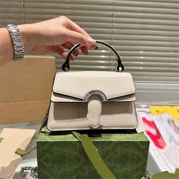 Sell Women Chian Tote Bag High Quality Luxurys Handbag g-letter Fashion Diamond Crossbody Bags Commuting Shoulder Bags Wallet 231015