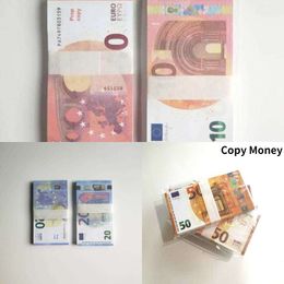 Copy Money Prop Euro Dollar 10 20 50 100 200 500 Party Supplies Fake Movie Money Billets Play Collection Gifts Home Decoration Gam5921129WN36X172