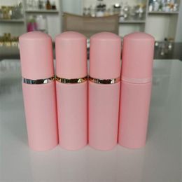 30ps 60ml Pink Plastic Foam Pump Refillable Empty Cosmetic Bottle Lashes Cleanser Soap Dispenser Shampoo Bottle With Golden1303s