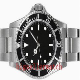 Top Quality Luxo Relógios de Mergulho Mens Automático 14060m Preto Sem Data Relógios Fecho Cerâmica Moldura Chrono Data Aço Inoxidável Watch2120