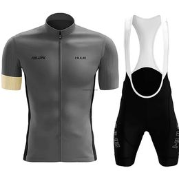 Men's Tracksuits HuubNew Summer Cycling Sweatshirt Breathab Champion Suit Mens Clothing ShortH2421