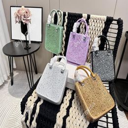 TZ Designer Handbags Diamond bags PETIT SAC PLAT mini Totes Bag Double Handle Handbag Women Shoulder Bags purse Luxurys Crossbody 245x