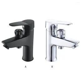 Kitchen Faucets Soft Outflow Dual Purpose Wash Basin Easy Installation And Modern Bathroom Accessory Stopcock Electroplated Color