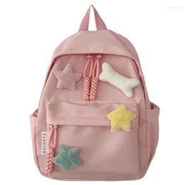 School Bags Women's Backpack Small For Girl 2024 Japanese Cute Backpacks Casual Fashion Nylon Teenager Student Schoolbag Travel