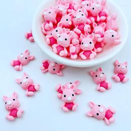 Craft Tools 10 Pcs Cute Kawaii Mini Cartoon Animal Flat Back Resin Cabochons Scrapbooking DIY Jewellery Decoration Accessorie K14