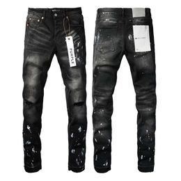 purple jeans designer jeans for mens Straight Skinny Pants jeans baggy denim european jean hombre mens pants trousers biker embroidery ripped for trend 29-40 J7025