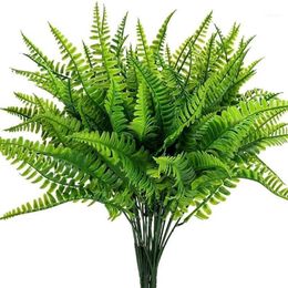 Artificial Boston Fern Plants Bushes Shrubs Greenery For House Plastic Garden Office Decor12272