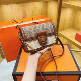 Baobao New High Grade Printing Square Versatile Cross Straddle Small Crowd One Shoulder Women's Chain Bag Tide 2024 78% Off Store wholesale