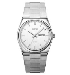 w1_shop Fashion all-in-one Men's watch Steel strap watch Supply Calendar Week Business waterproof quartz watch 001