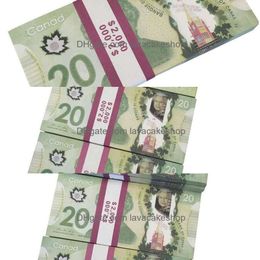 Other Festive Party Supplies Prop Money Cad Canadian Dollar Canada Banknotes Fake Notes Movie Props264A Drop Delivery Home Garden 7197618PUZL