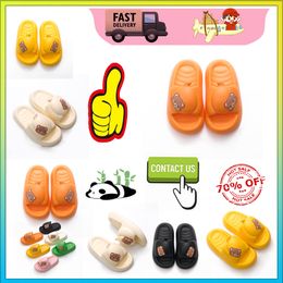 Designer platform New Little Bear Slipper sandal platform casual Slippers wear Light weight breathable super soft Summer heel outdoors beach Shoes