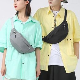 Waist Bags Large Capacity Fashion Trend Ladies Fanny Pack Street Hip Hop Belt Unisex Banana Packs Crossbody Chest Bag