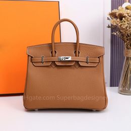 9A top quality handmade bag women purse Designer Tote Bags Handmade Luxury designer Handbags classic fashion Togo leather pochette clutch serial code With Box
