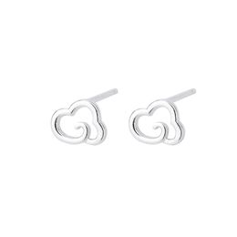 Korean 925 Silver Needles Cloud meteor Studs Earrings for Women Trendy Ear Piercing Body Jewellery Gift