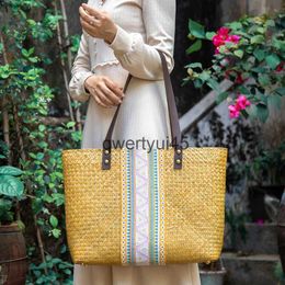 Shoulder Bags Literature Art National Style Tourism Beac Bag ot Selling Seagrass Woven andwoven andbag SoulderH2421