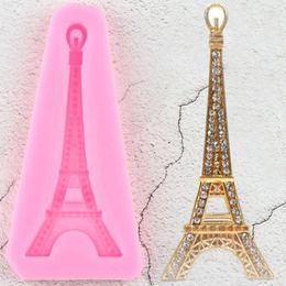 Baking Moulds Eiffel Tower Paris Silicone Mould Fondant Chocolate Moulds Candy Resin Clay Cake Decorating Tools Sugarcraft Pastry Mould