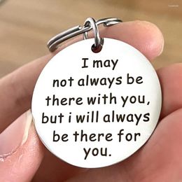 Keychains I Will Always Be There For You Keyring Family Friends Keychain Gifts Christmas Boyfriend Girlfriend Husband Wife