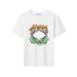 kids tshirts childrens T-Shirts colorful summer breathable shirts flower letter unique tshirt printing cartoon boy girl suits CHD24013121-6 smekids